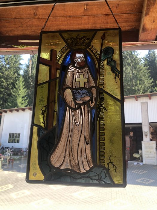 Vitral vechi de colecție