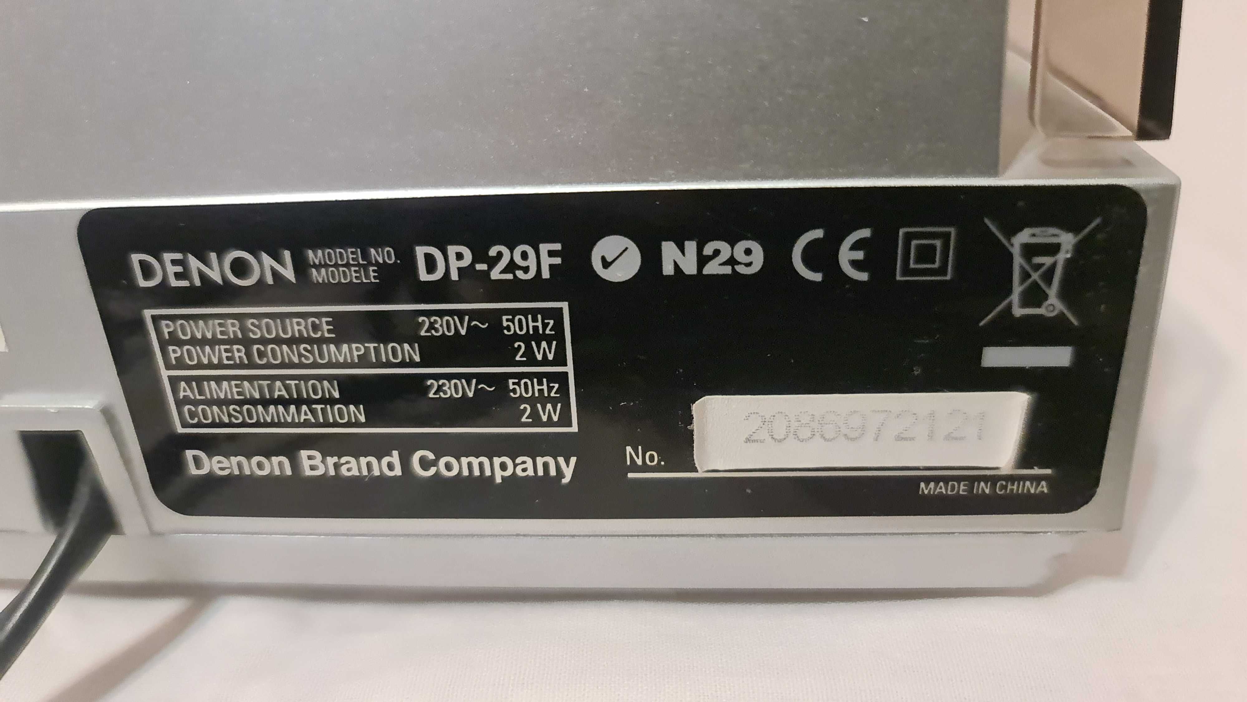 Проигрыватель винила Denon DP-29F