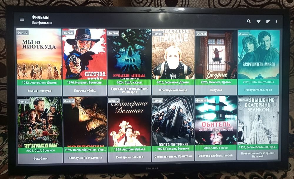 Smart-TV. Samsung. YouTube (620 ТВ-Каналов Каз-Рус}