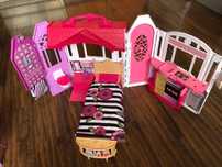 Barbie,Барби,къща,Елза,клиника,вана,играчки за момичета,мозайка