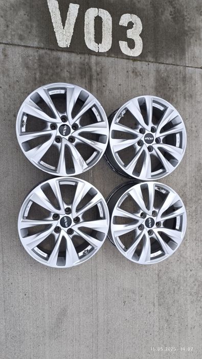Jante aliaj OXXO 17” cu senzori presiune TPMS – 4 bucăți,