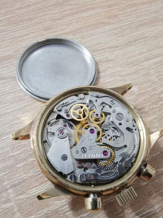 Ceas Poljot Cronograph Mecanic NOS!