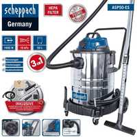 Aspirator umed/uscat ASP50-ES Scheppach 1400w 50l