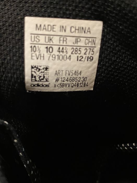 Мъжки високи спортни обувки / кецове ADIDAS HARD COURT Черно