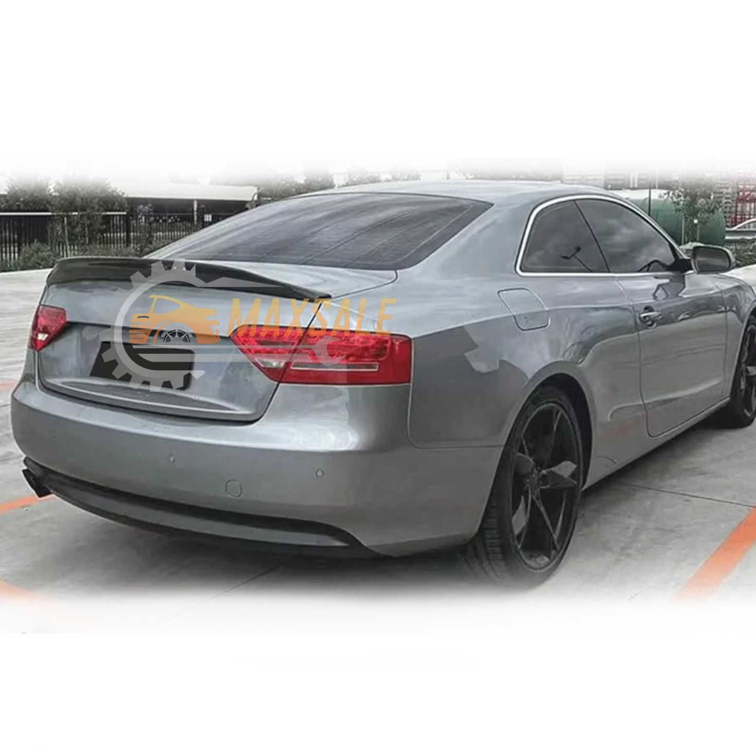 Audi A5 Спойлер за багажник  Style на Coupе 8T3 черен гланц