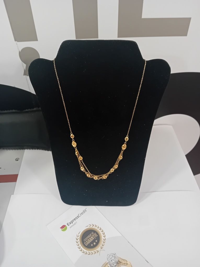 Colier aur 14k 7.59g (Ag 24 Harlau b8255/42)