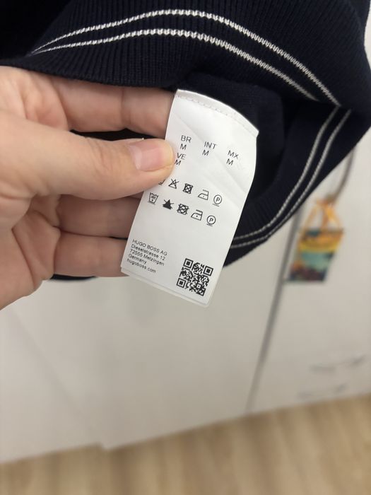 Оригинален пуловер Hugo Boss