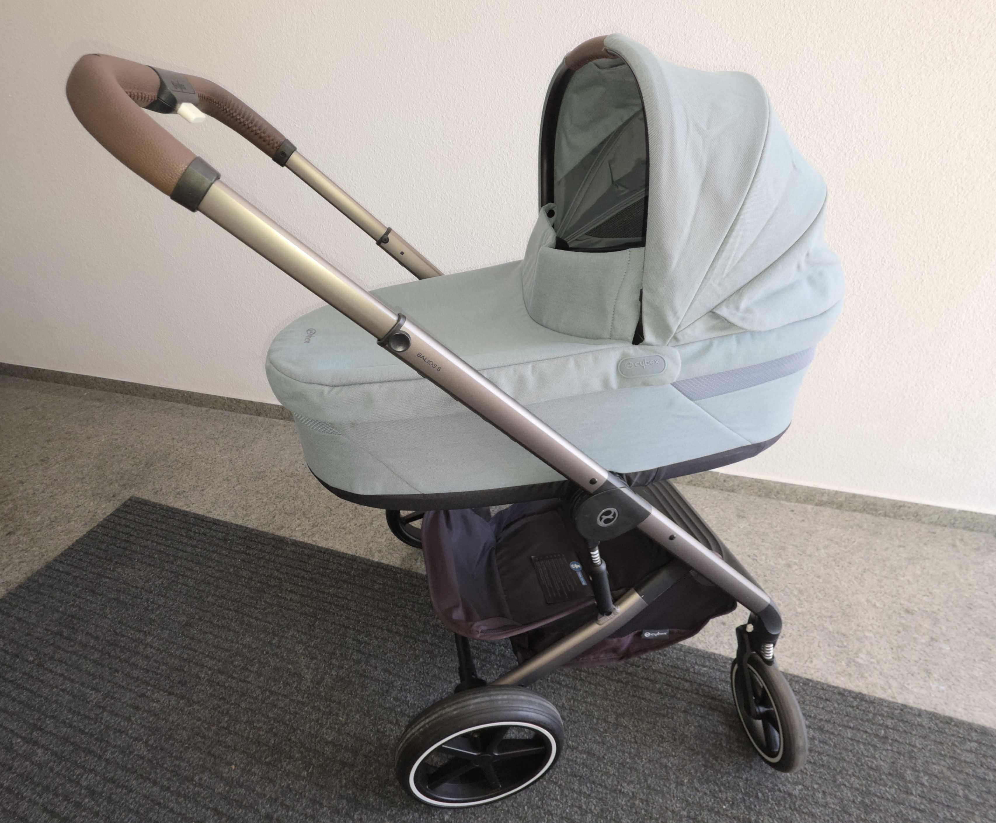 Cybex Balios Lux sky blue 2023 – ПЪЛЕН КОМПЛЕКТ!