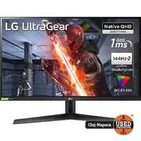 Monitor Gaming LED IPS LG 27GL63T, 27" FHD, 144 Hz | UsedProducts.ro
