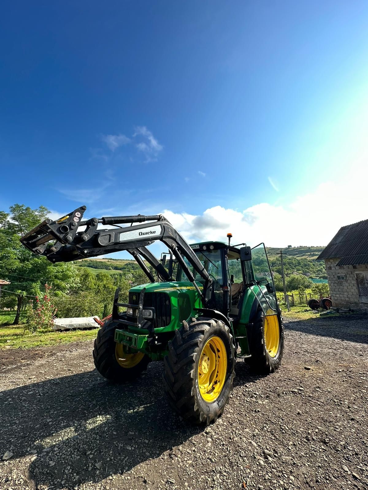 John deere 6220 motor în 4 cu turbo 95 cp 4x4