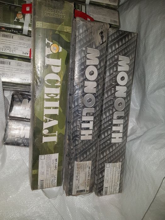 Электроды 3мм по 4тыс,4мм по 5тыс