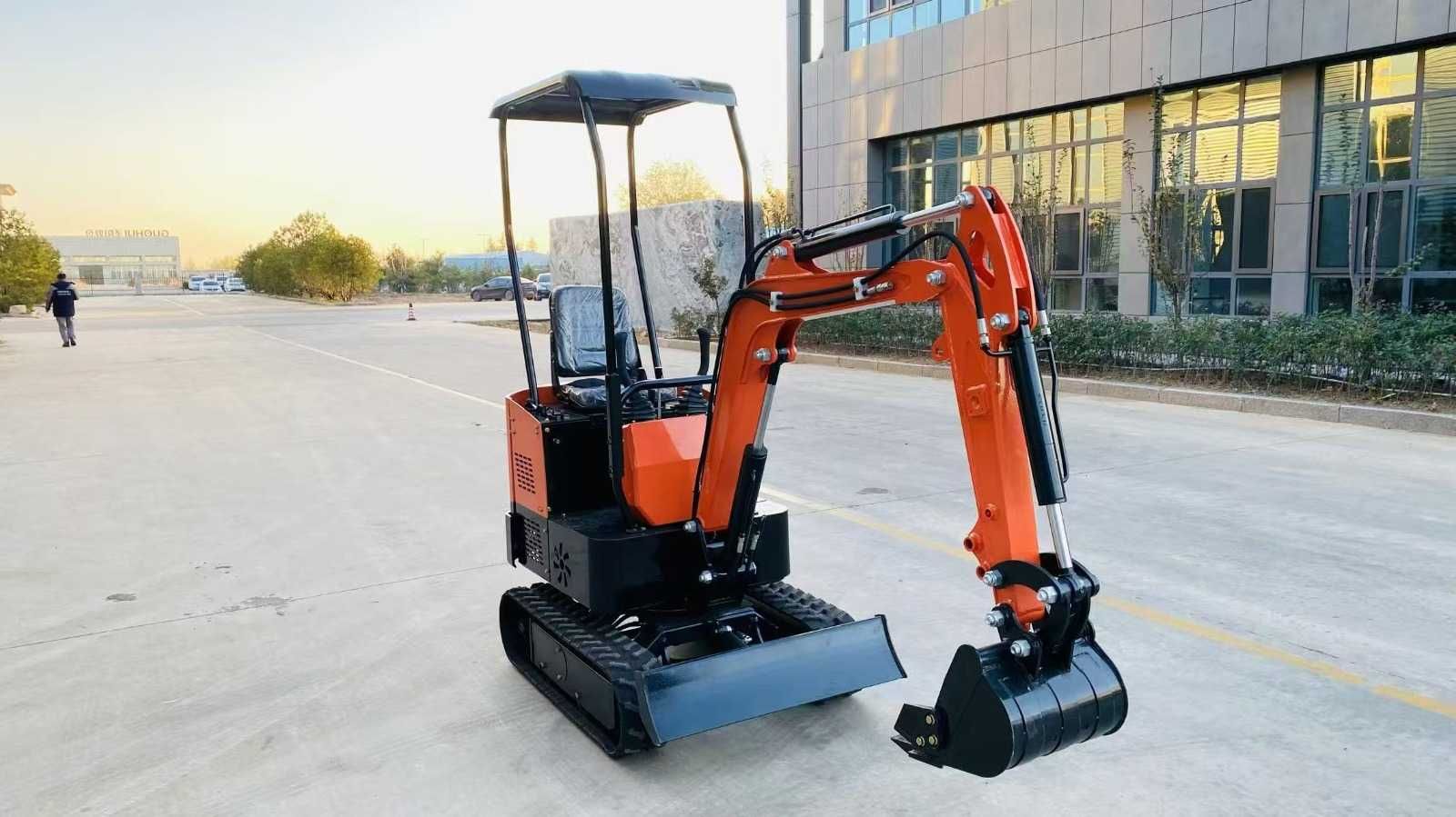 НОВ мини багер HT-12, 1.2т, 2025, ГАРАНЦИЯ