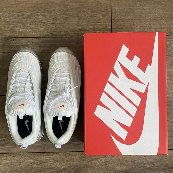 Nike Air Max 97 White Silver размер 45