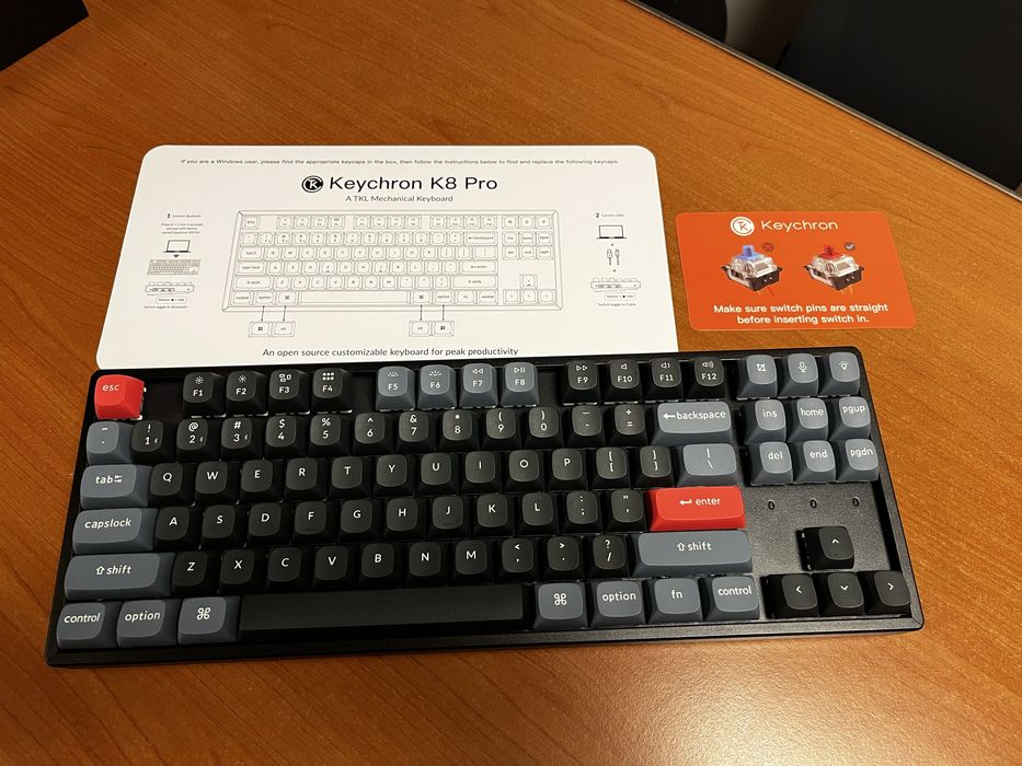 Vand tastatura mecanica Keychron K8 Pro