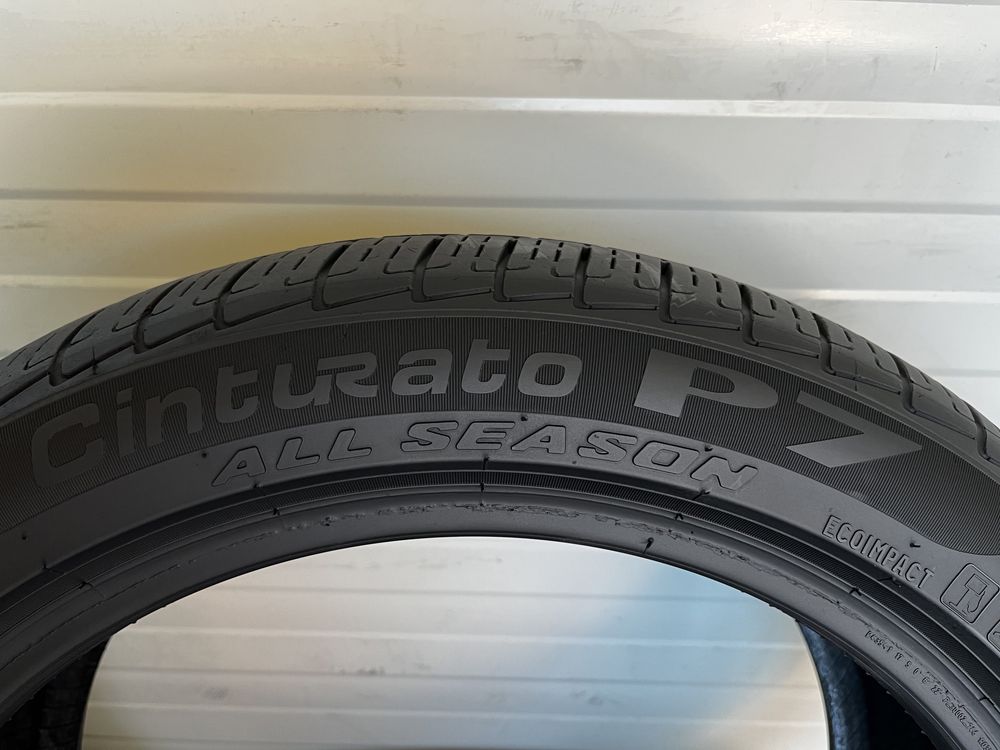 4бр Всесезонни гуми 225/45/17/ Pirelli Cinturato P7/dot2716г/5.7 мм