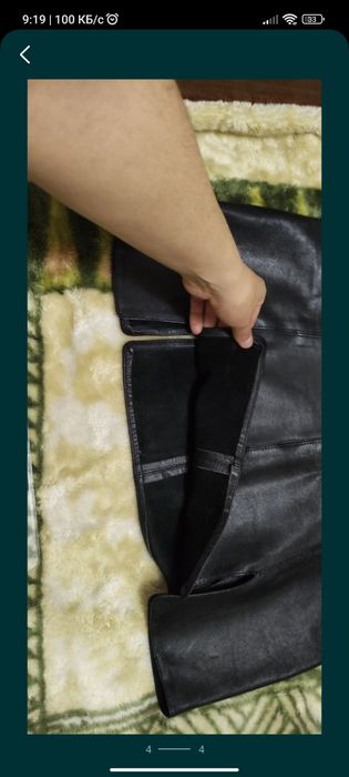 Продам натуральную кожаную юбку