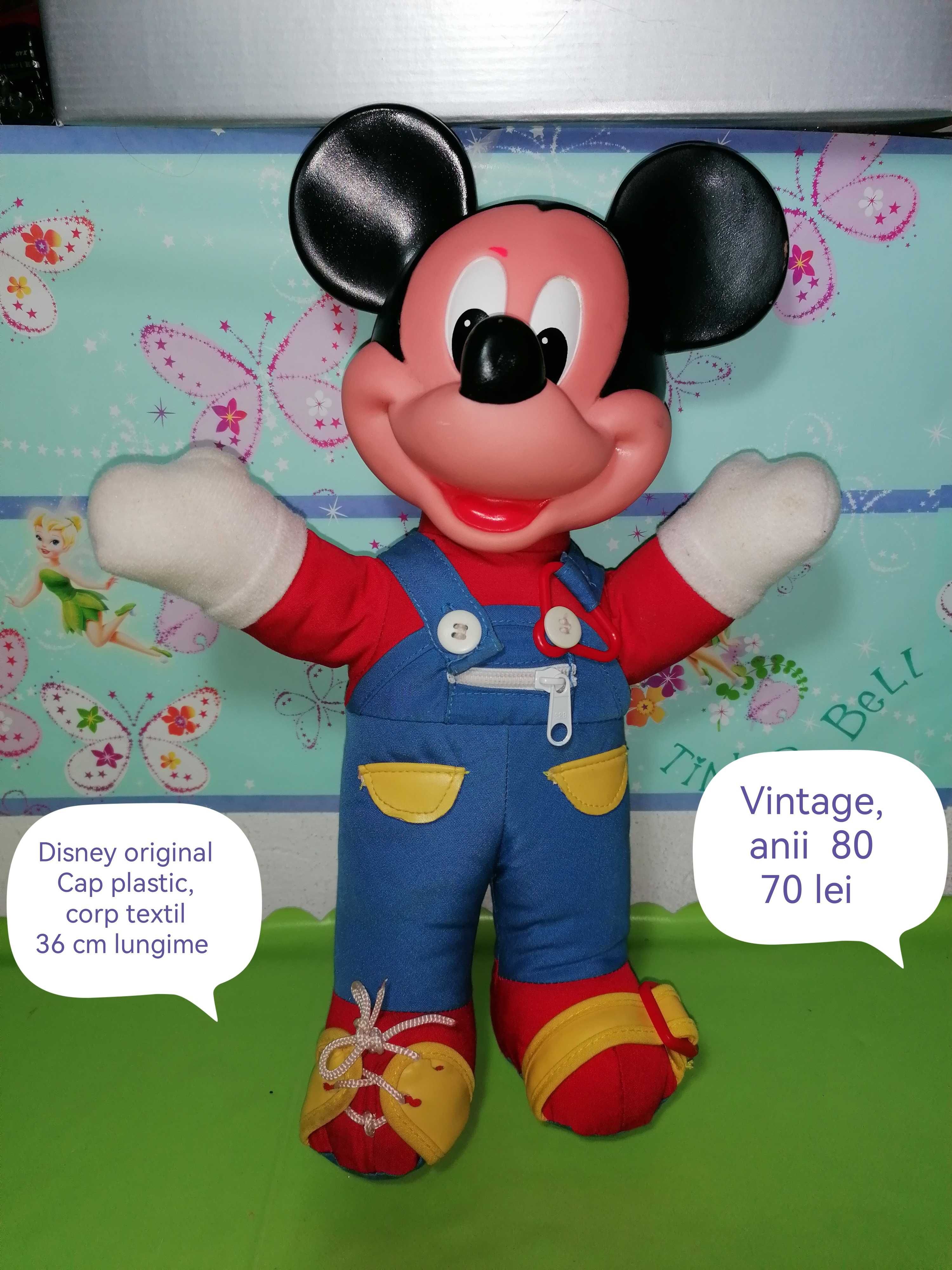 Mickey Mouse si Minnie, figurine vintage