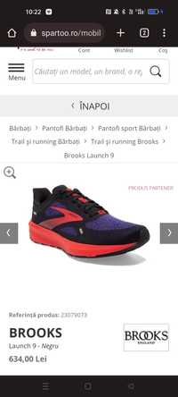Brooks launch 9, alergare, trail running  nr.43