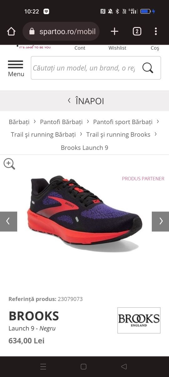 Brooks launch 9, alergare, trail running  nr.43