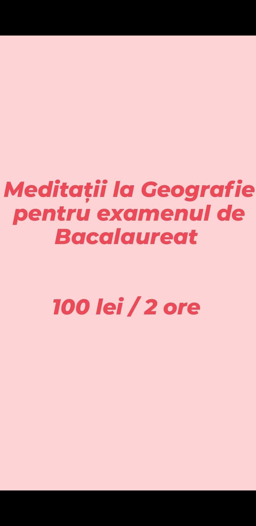 Meditații la română, geografie și engleză FIZIC