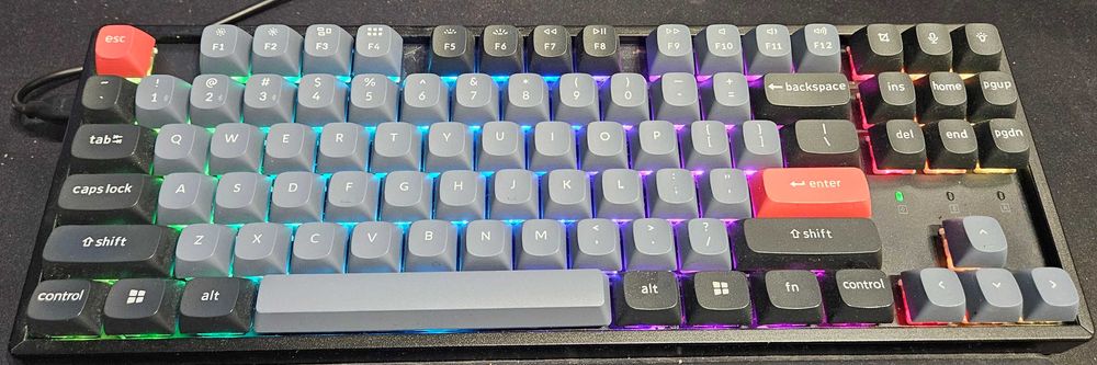 Механична клавиатура Keychron K8 Pro TKL Gateron Brown Switch