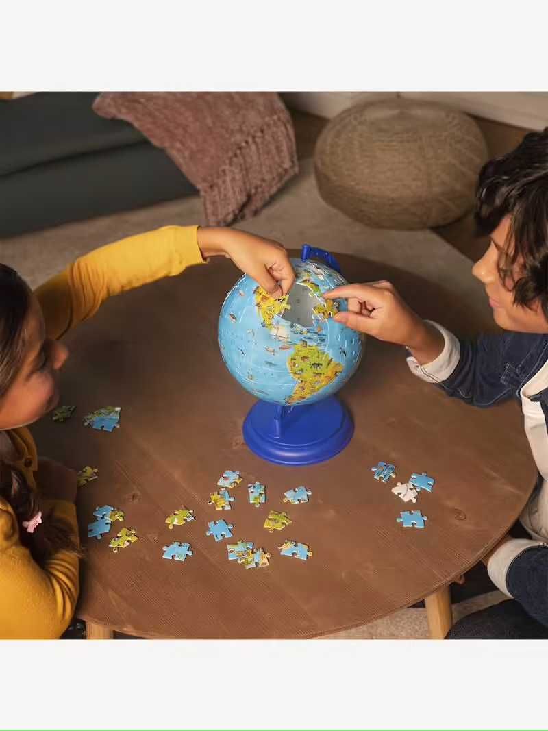 Светещ 3D Пъзел Ravensburger 180 ел. Детски глобус