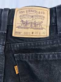 Blugi Levi’s 550 W30 L32 negri