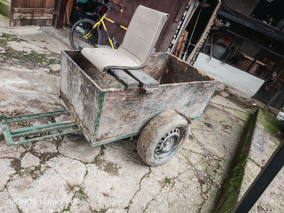 Remorca ATV , motocultor