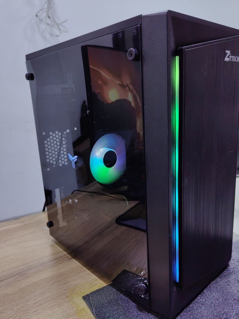 Компьютер комплект I3 12100f/RX580 8g/ssdm2 128/HDD500g/монитор 100gz