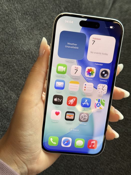 Iphone 16 alb 256GB impecabil liber de retea