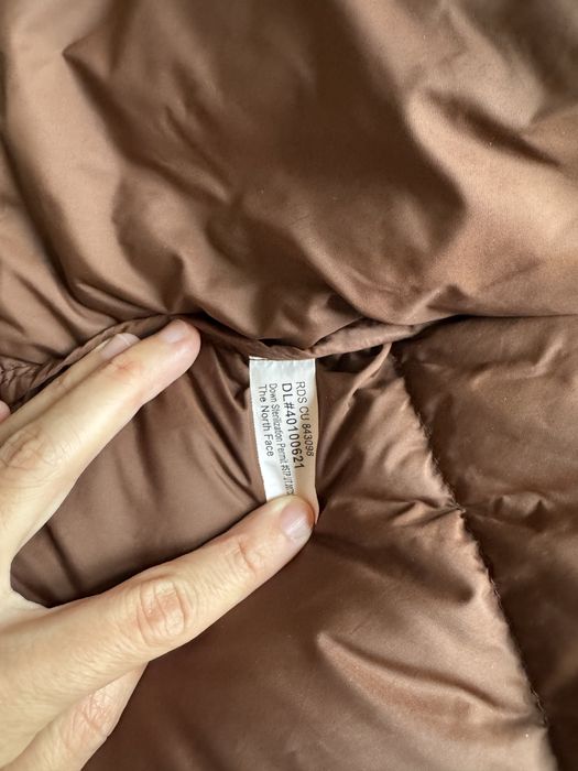 Яке The North Face Nuptse Retro, dark oak, XS