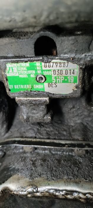 Продам акпп 5НР19 с маркировкой DES на ауди
