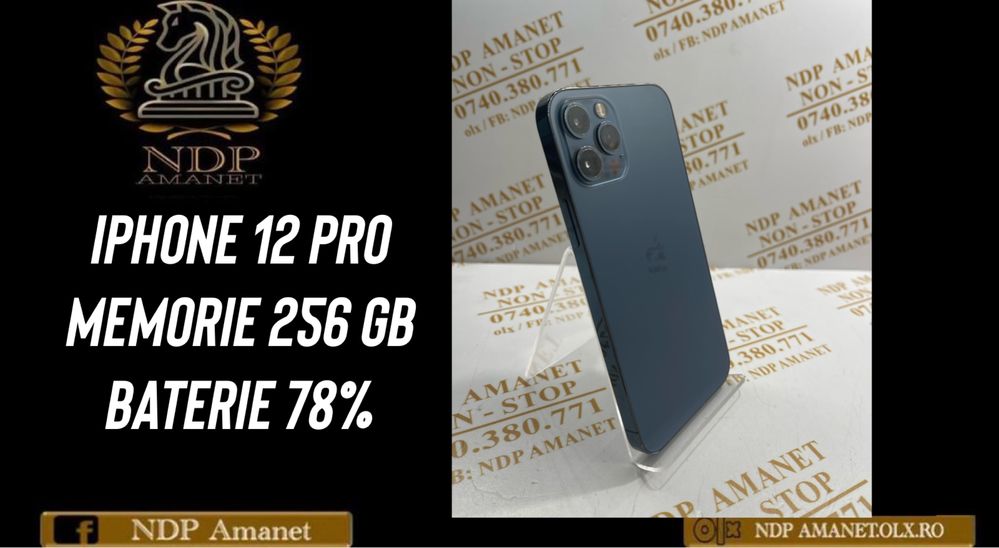 NDP Amanet NON-STOP Calea Vitan Nr.121 Iphone 12 PRO 256 Gb (18573)