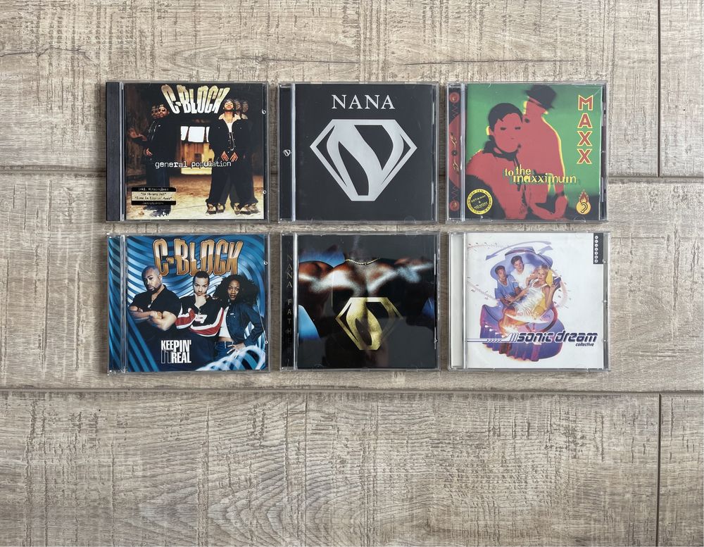 Cd-uri originale Maxx, Nana, C-Block, Sonic Dream Collective