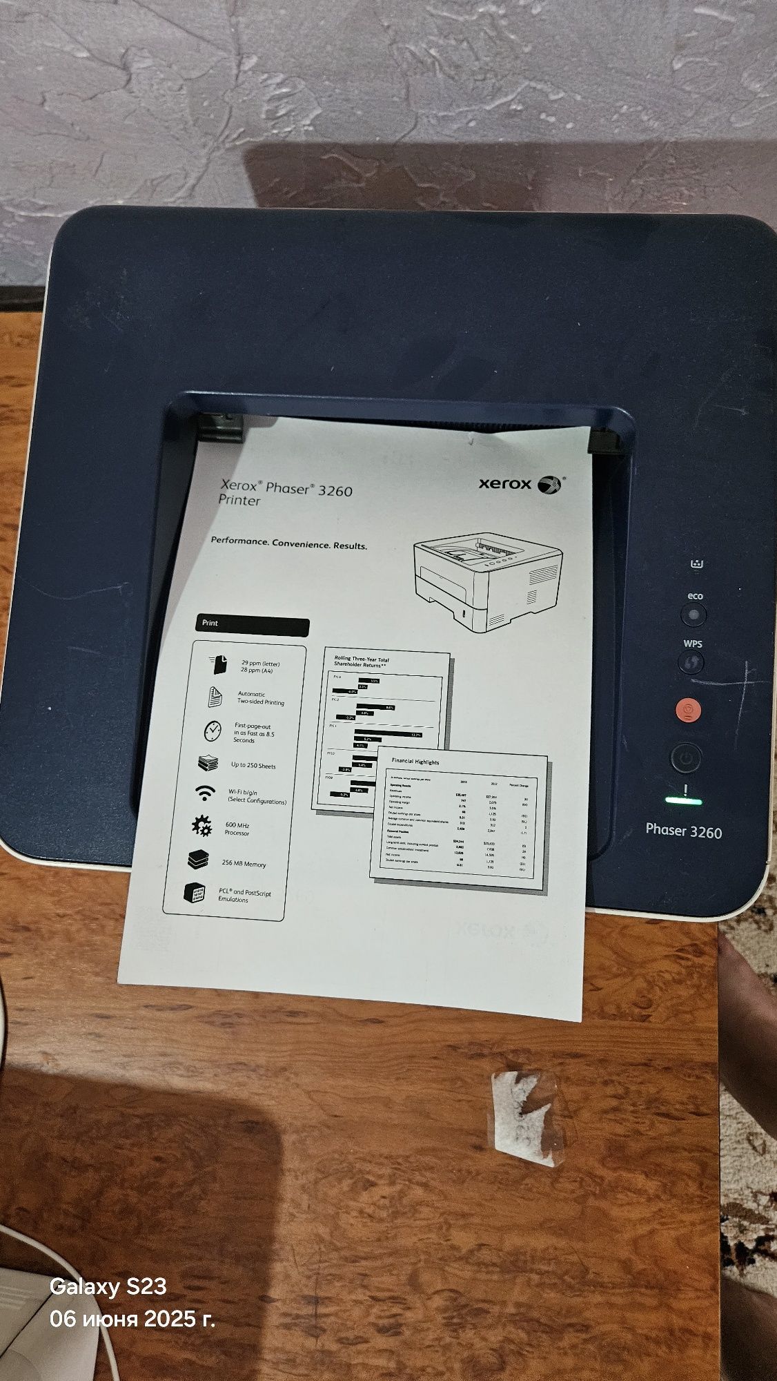 Принтер XEROX 3260