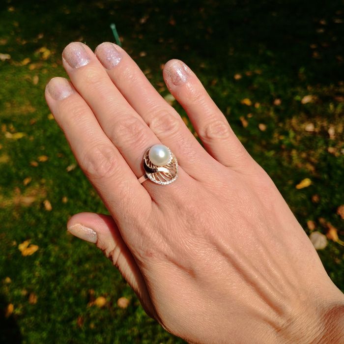 ЗОЛОТО+серебро+жемчуг