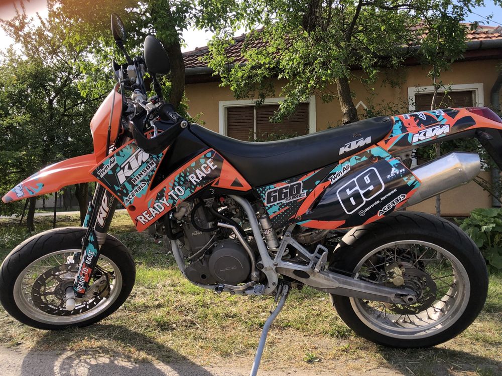 Ktm smc 660 supermoto A2