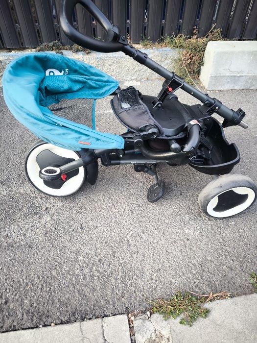 Trotineta pliabilă Qplay Rito turcoaz