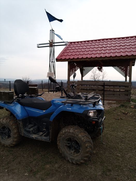 Vând sau schimb cu auto Atv Cf Moto  450L 6300€ ușor negociabil