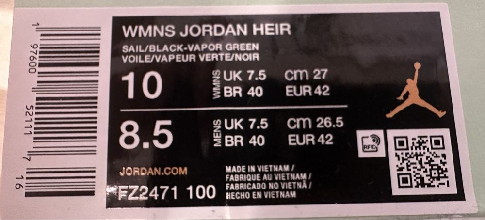 Баскетболни кецове Jordan Heir