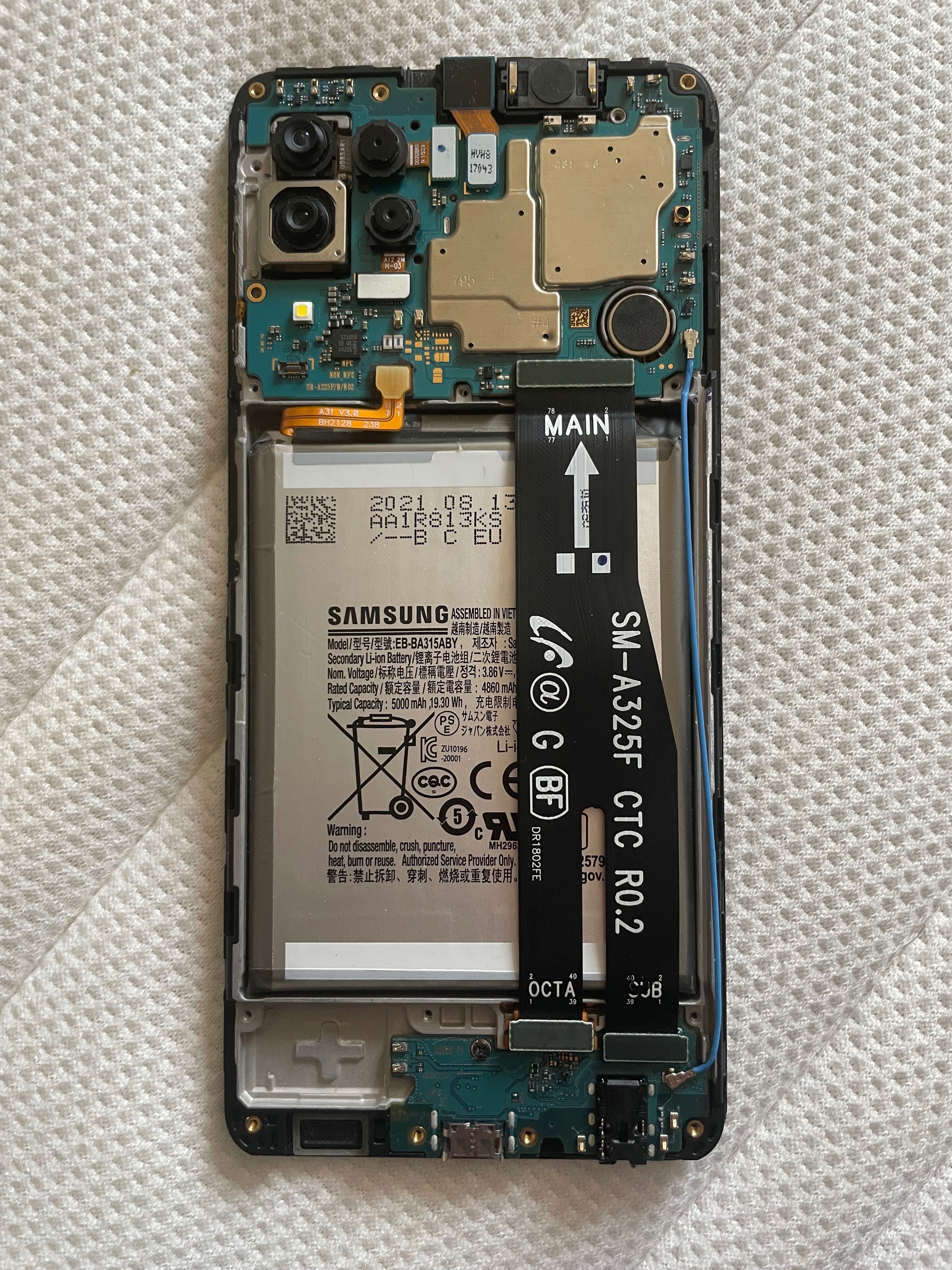 Samsung A22 4g на части