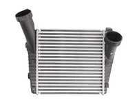 Intercooler Audi Q7, 202015, Porsce Cayenne 202010, VW Touareg 202018; motor 2.5 TDI, 3.0 TDI, 4.2 TDI; 5.0 TDI; 3.0 V6 Tfsi, 4.5 V8 T; benzina, aluminiu brazat/plastic, 287x292x50 mm, SRLine Polonia,