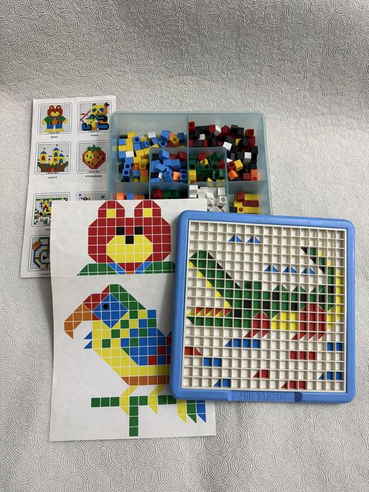 Мозаики, конструктор, трафарет