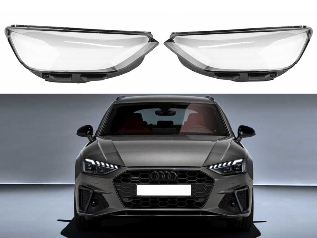 Стъкла за фарове на Audi A4 B9 Facelift (2019+)  555