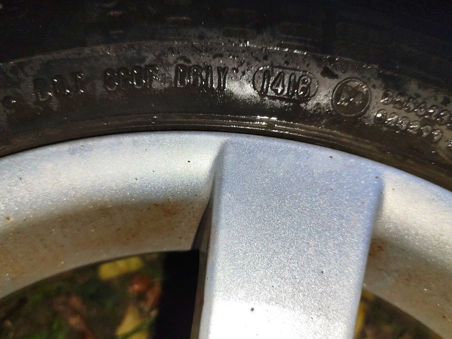 Set 4 jante cu anvelope vară Continental 205/55 R16 91H DOT 2016