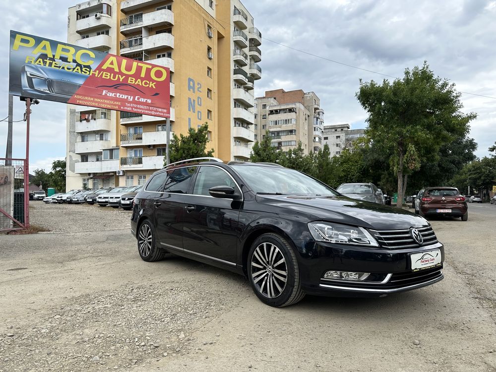 Vw Passat B 7 BI-XENON Led Pano KEYLESS Entry/GO Camera Park Asist