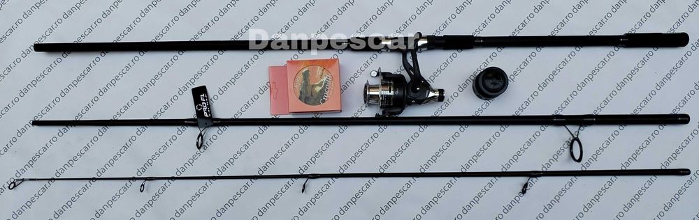 SET CRAP FL Lanseta CARP ATTACK 3,9m + Mulineta HFR6000 + 300M FIR
