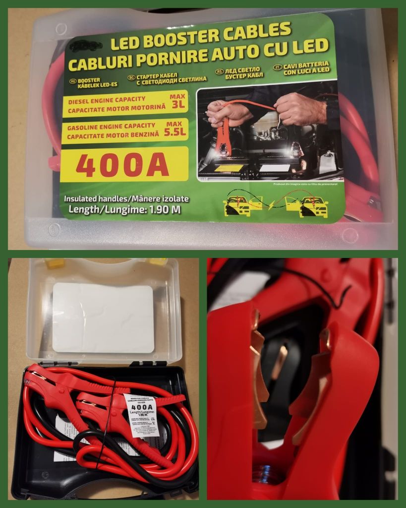 Cabluri pornire auto/transfer curent  400A /600 A