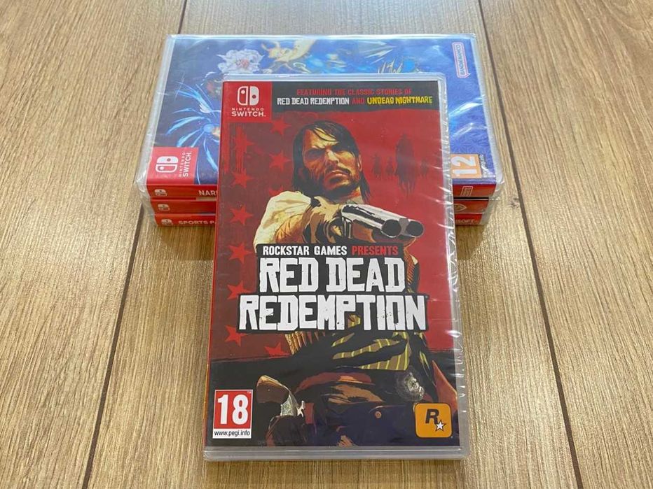 Новый Red Dead Redemption+Undead Nightmare Nintendo Switch/Рдр Нинтенд