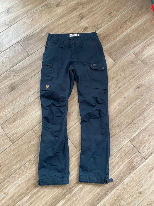 FJALLRAVEN Kaipak Trousers Curved -pantaloni Noi, trakking , dame , 38